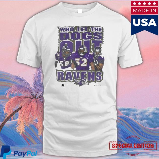 Trending Baltimore Ravens Who Let The Dogs Out Sweaters