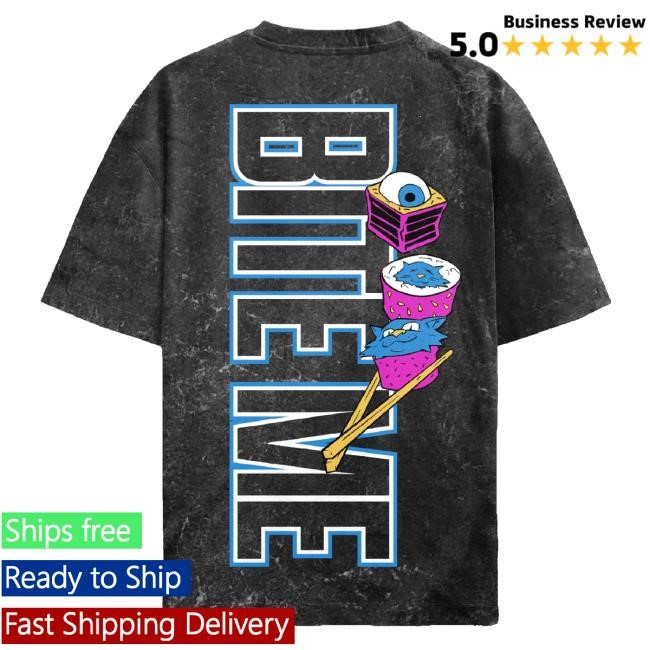 Alleycvt Merch Alleycvt Bite Me Mineral Wash Tee