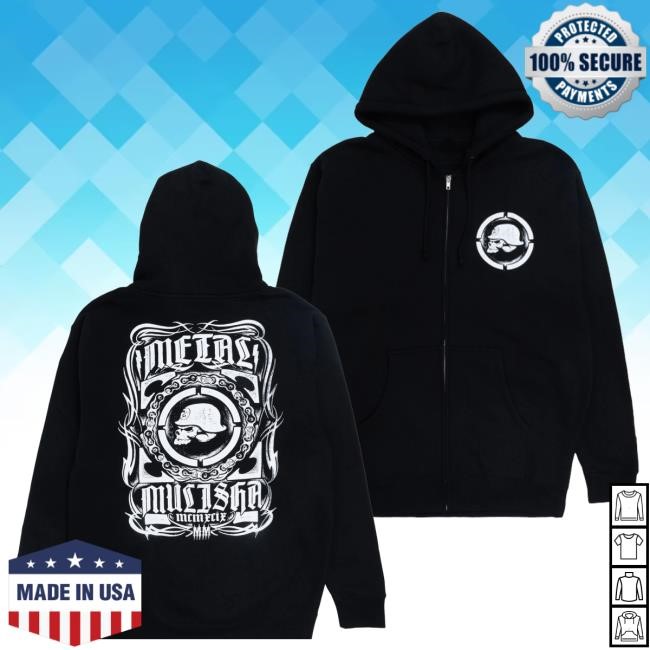 Metal Mulisha Merch Classic Heavy Zip Hooded Sweatshirt