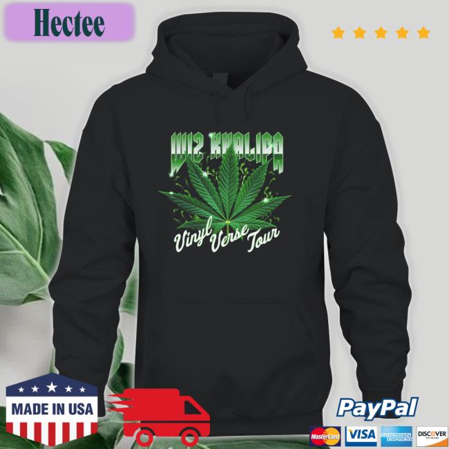 Wiz Khalifa Store Wiz Khalifa Vinyl Verse Tour Shirt