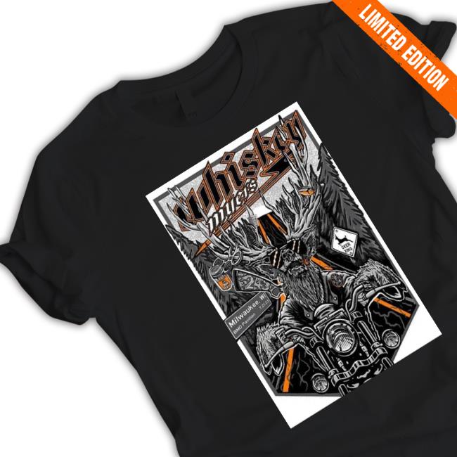 Whiskey Myers Milwaukee, Wi Bmo Pavilion 7.21.23 Poster Shirts