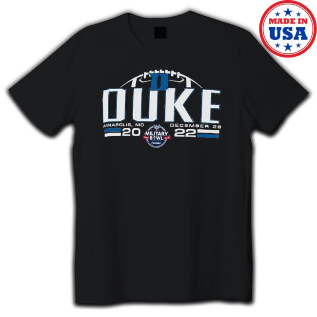Duke Blue Devils 2022 Military Bowl Bound Hoodie