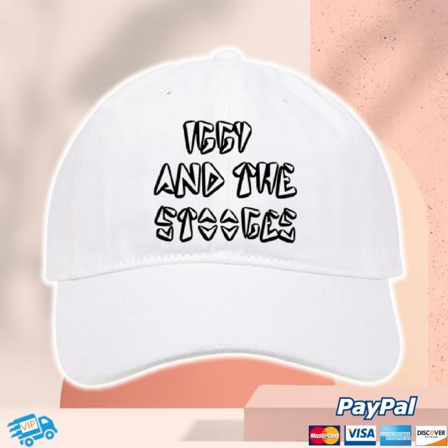 Original White Dad Hat Iggy And The Stooges Shop