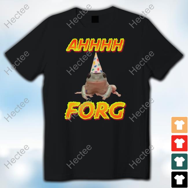 Ahhhh Frog Cringey Tee Shirt