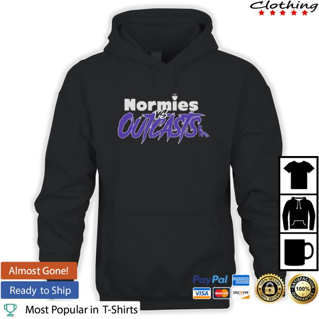 Wednesday Normies Vs Outcasts Sweatshirts