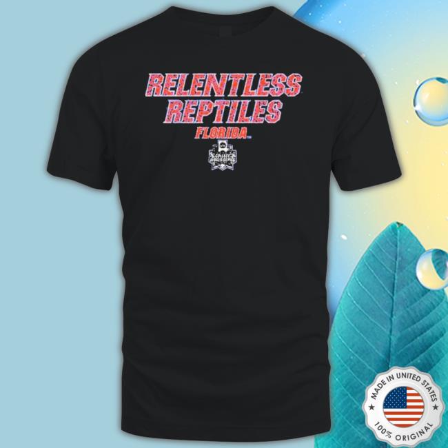 Official Florida Baseball Relentless Reptiles Shirt