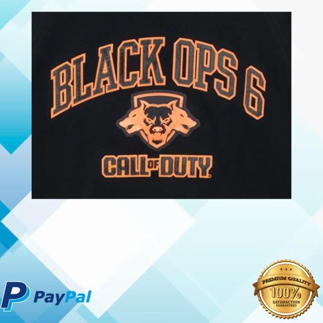 Call Of Duty Black Ops 6 Varsity Crewneck Sweatshirt