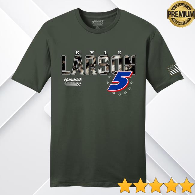 Kyle Larson Hendrick Motorsports Team Collection Green Military Tank Top