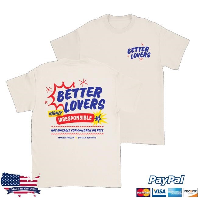 Betterloversband Store Better Lovers Not Suitable For Children Hooded Sweatshirt