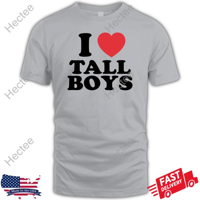 I Love Tall Boys Baby Long Sleeve Shirt