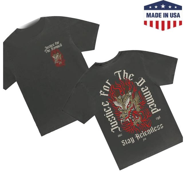 Justice For The Damned Merch Shop Store Demon Shakawear Shirts