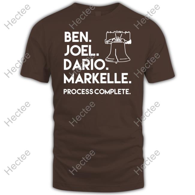 Philadelphia Phillies Ben Joel Dario Markelle Process Complete Hoodie