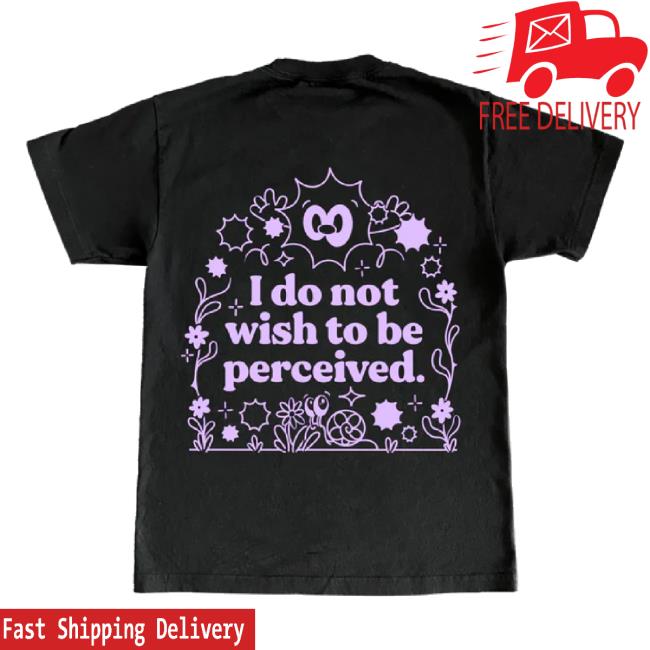 Original Family Store Do Not Perceive Me Black Hoodie Sweatshirt By Bearcubs