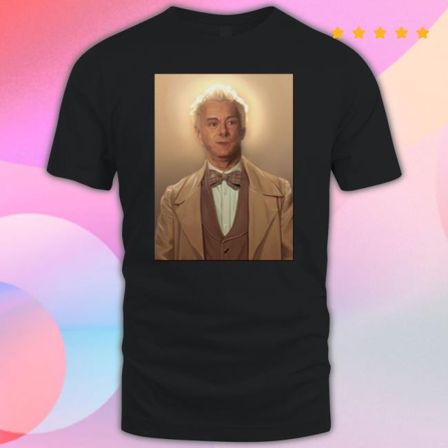 Aziraphale The Saint Good Omens Shirt