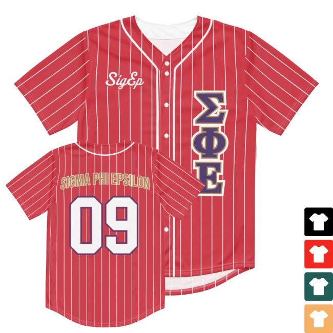 Official Sigep Merch Shop Store Recycled Baseball Jersey Classic Shirt