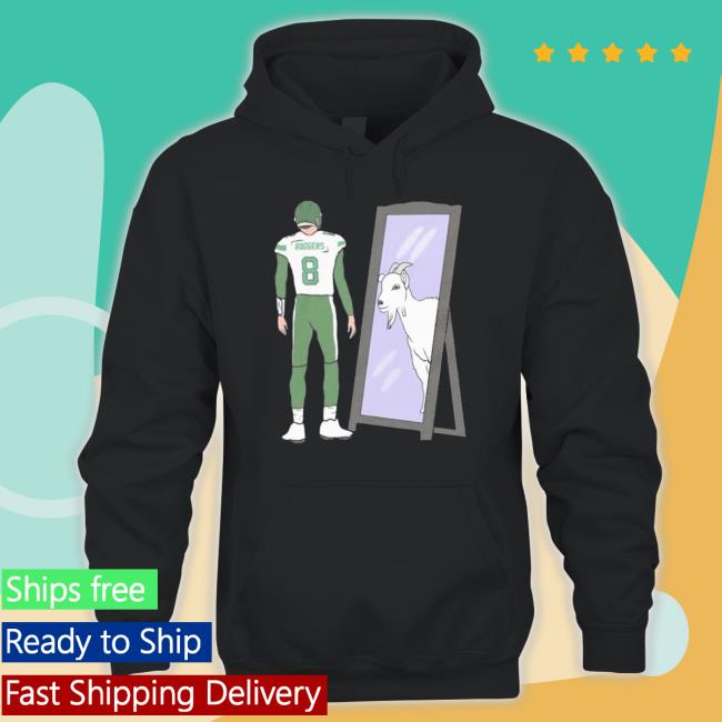 Aaron Rodgers Mirror Goat New York Jets Sweatshirts