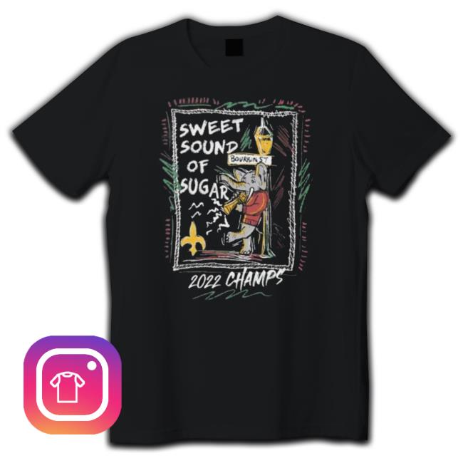 Alabama Crimson Tide Sweet Sound Of Sugar 2022 Champs Long Sleeve Shirt