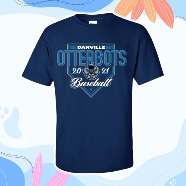 Trending Otterbots Merch Store Otterbots Short Sleeve T - Neon Home Plate Tee Otterbots Shop