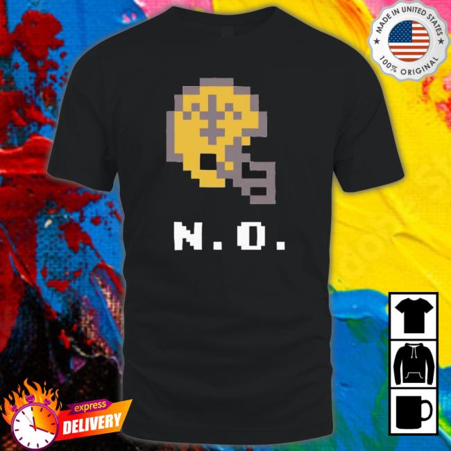 New Orleans Football Retro Helmet Long Sleeve Shirt