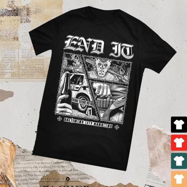 Holymountainprinting Merch End It Crime Scene New Shirt