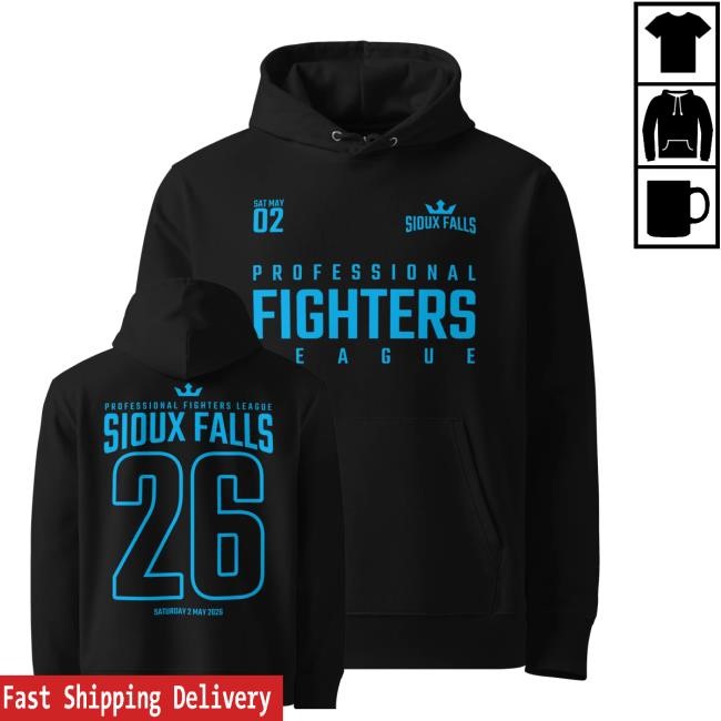 Pflmma Merch Shop Store Pfl Fighters Sioux Falls T Shirt