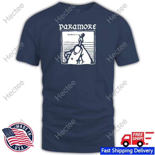 Paramore Your Opinion Burn Unisex T Shirt Paramore Merch