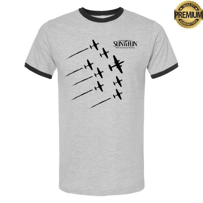 Trending Flysnf Merch Store Preorder Formation Sun 'N Fun 2025 Ringer Shirts