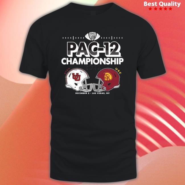 Original Utah Utes Vs Usc Athletics 2022 Pac-12 Football Championship Game Duel Long Sleeve Shirt