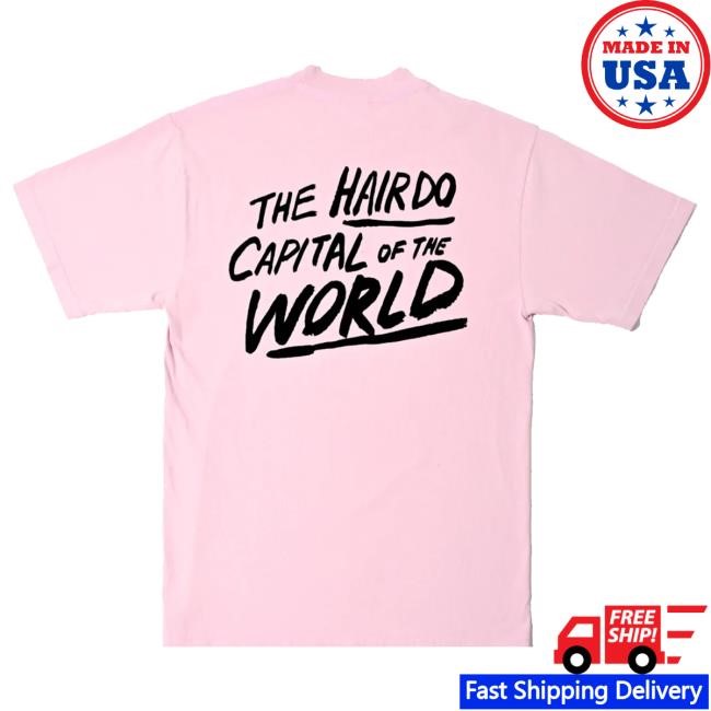 Wacky Wacko Merch John Waters Greetings From Baltimore Short Sleeve Pink Sweatshirt