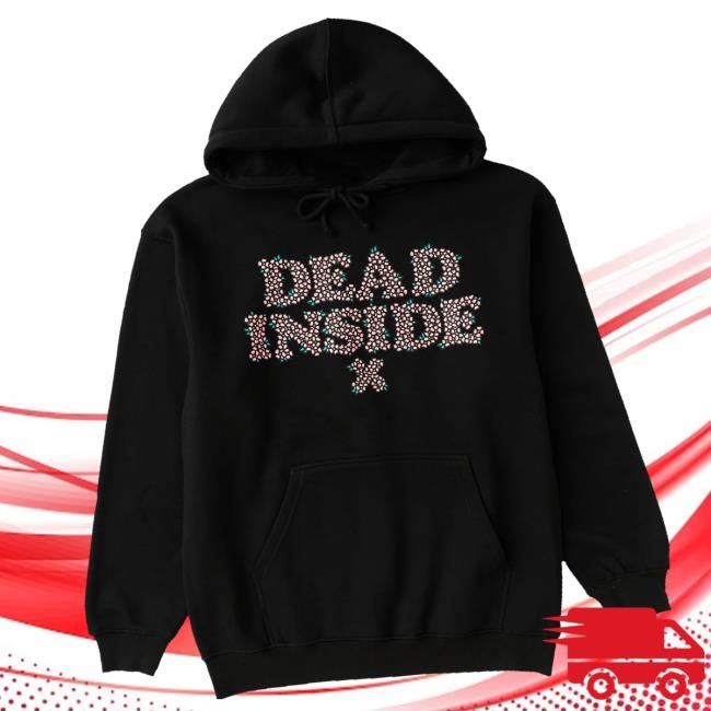 Official Shop Xplr Merch Dead Inside Hoodie Black Crewneck Sweatshirt