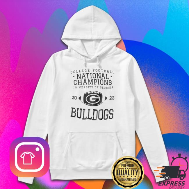 College Football National Champions University Of Georgia Bulldogs 2023 t- shirt