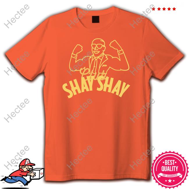 Travis Kelce Wearing Club Shay Shay Tee Shirt