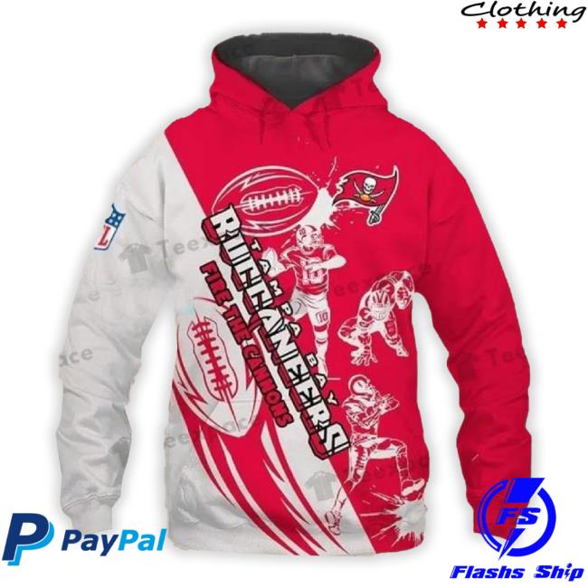 Buccaneers Youth 3D Hoodie Sweatshirt