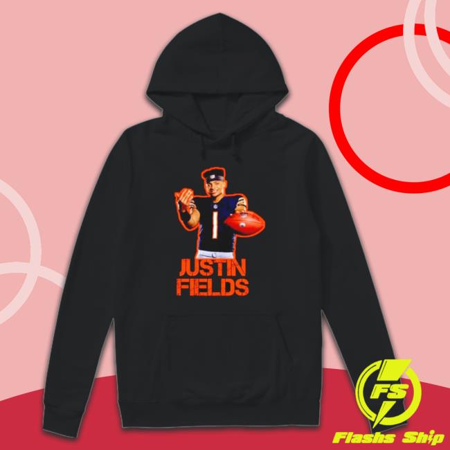 Justin Fields Chicago Bears Player Shirts Justin Fields Chicago Bears Player Classic Shirt