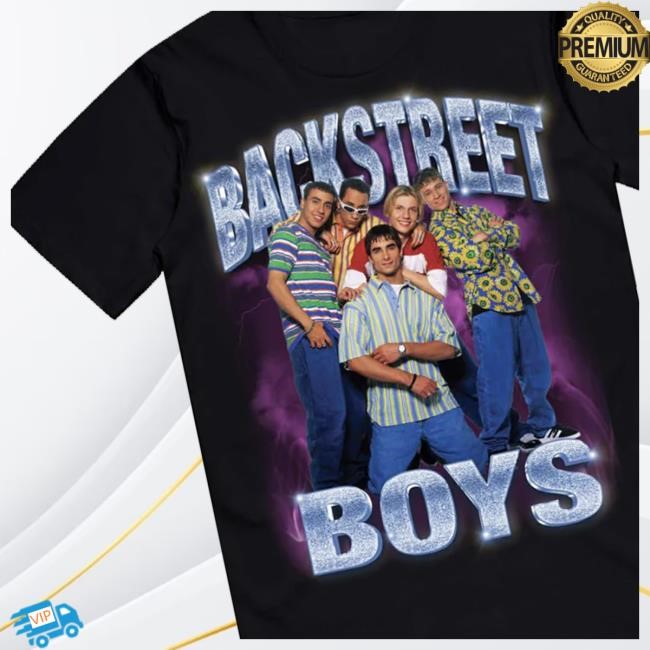 Backstreet Boys Merch Shop Store Official Flashback Bling Classic Shirt