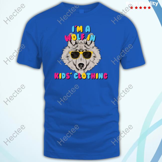 Nywolforg I'm A Wolf In Kids' Clothing Hoodie