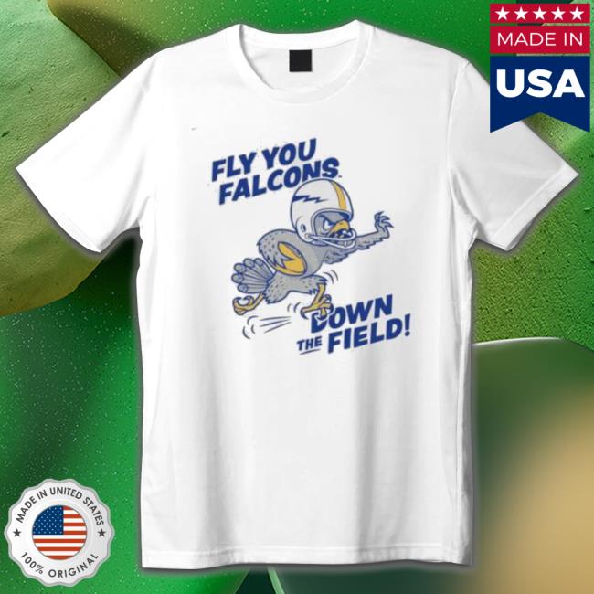 Fly You Falcons Down The Field Crewneck Sweatshirt