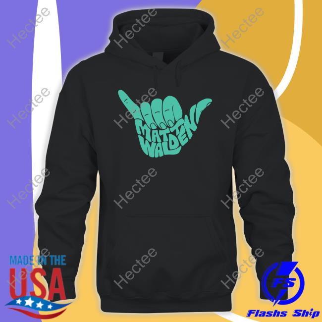 Mattwaldenac Matt Walden Shaka Tee Shirt