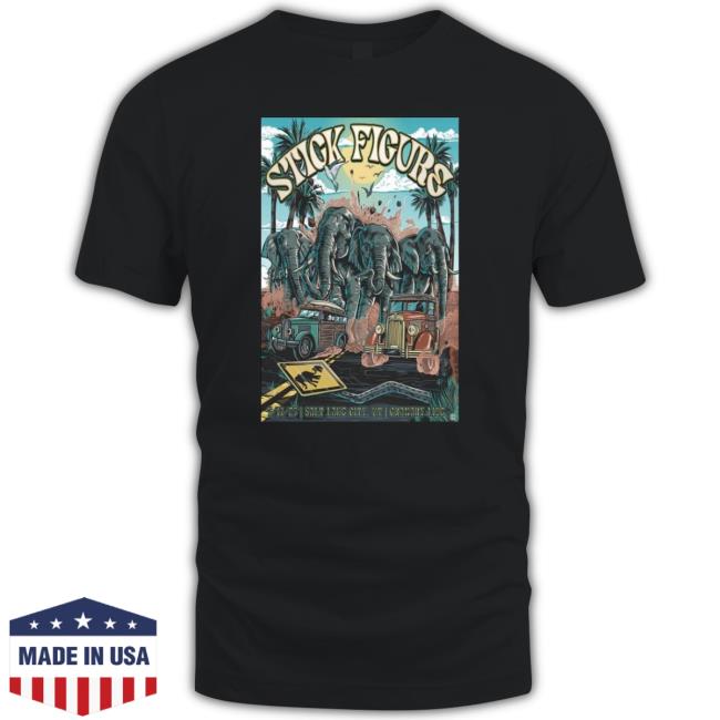 Official Poster Stick Figure Salt Lake City Granary Live 7 14 2023 shirt