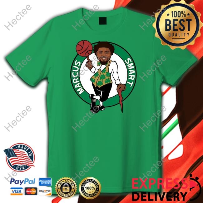 Green Marcus Smart Logo Official Shirt