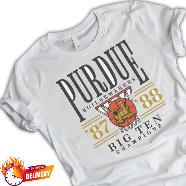 Original Purdue Boilermakers 1987-1988 Big Ten Champions Hoodie