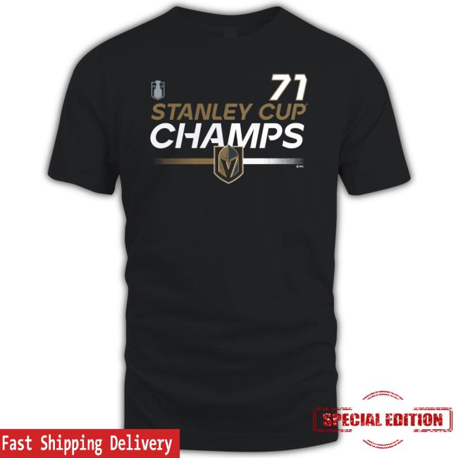 2023 Vegas William Karlsson Stanley Cup Champions Authentic Pro Name & Number shirt