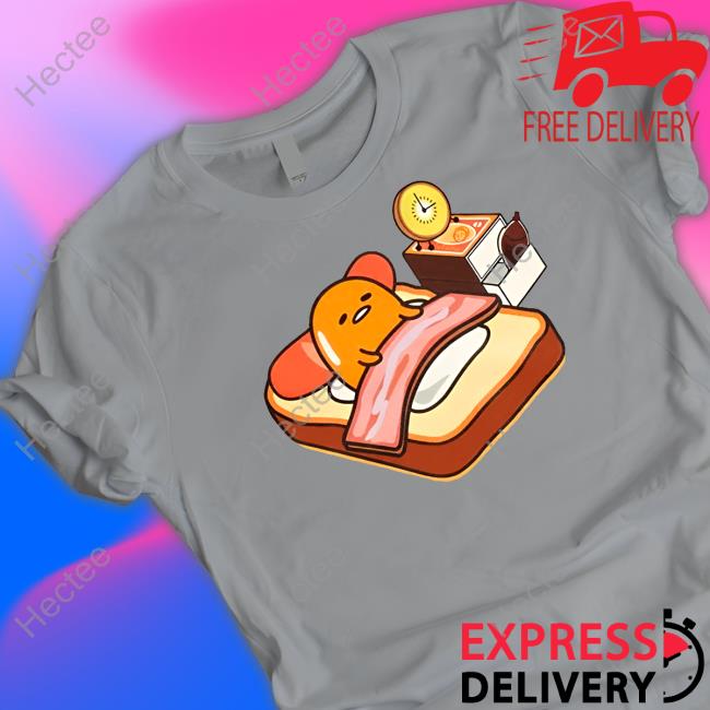 Sanrio Gudetama Breakfast In Bed Shirts