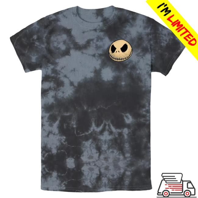 Official Shop Disney Merch Store The Nightmare Before Christmas Comic Tshirt Allover Tie Dye Shopdisney Appare Clothing