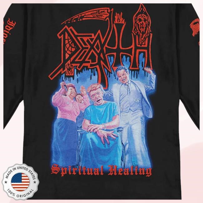Rockabilia Merch Shop Death Spiritual Healing Shirt