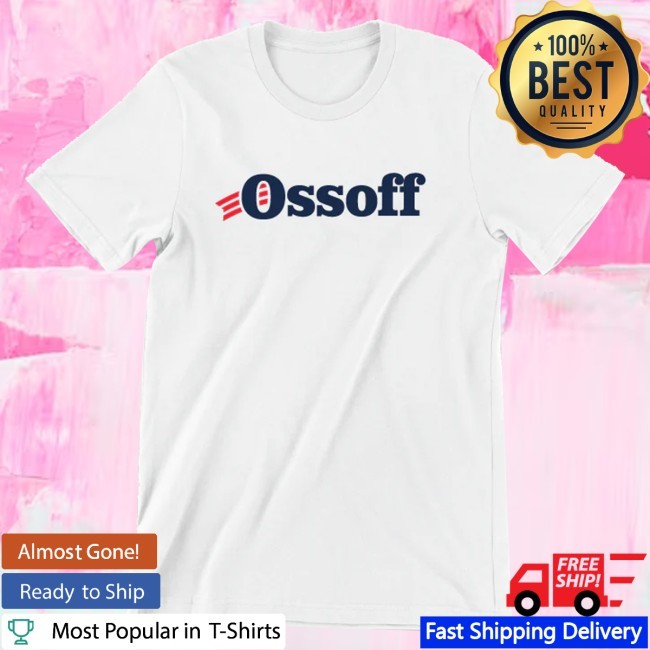 Official Jon Ossoff Merch Classic Logo Long Sleeve Shirt White
