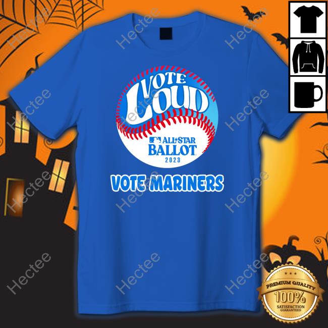 Seattle Mariners Vote Loud Vote Mariners Hooded Sweatshirt