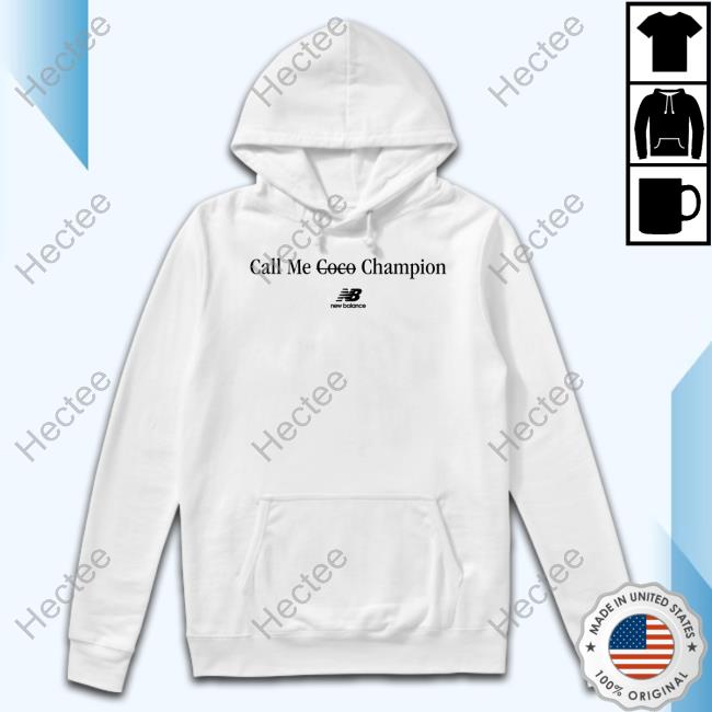 Coco Gauff Call Me Coco Champion New Balance T Shirt