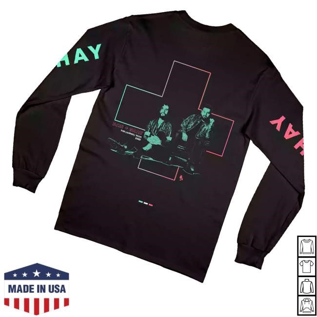Official Merchbar Merch Dan + Shay Neon Classic Shirt