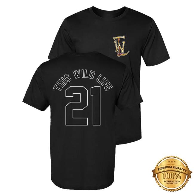 This Wild Life Band Merch Basketball Tee (Black) Sweatshirt